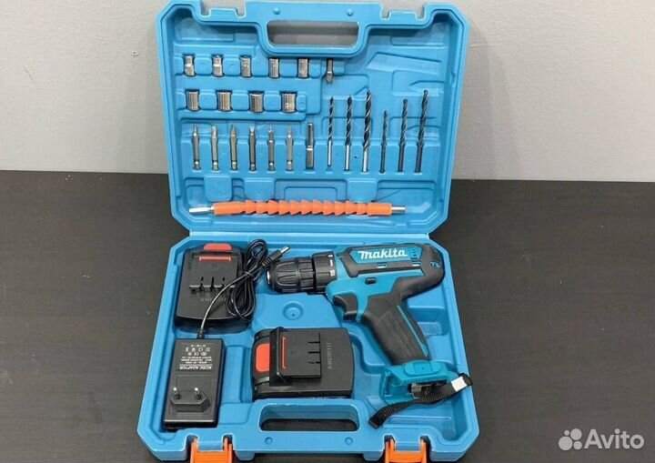 Шуруповерт макита 2 АКБ