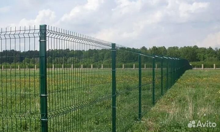 Забор из 3D сетки ,ворота, калитки качественно