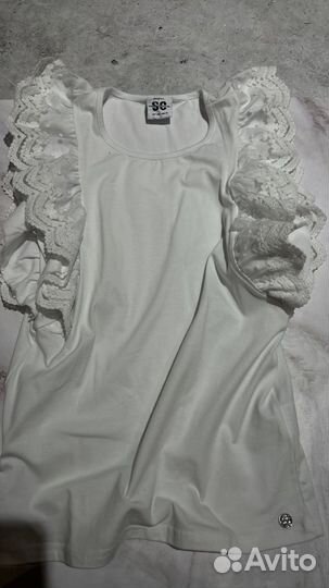 Блузка белая школьная