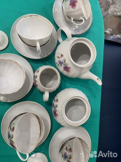 Сервиз чайный СССР дулево 23 предмета