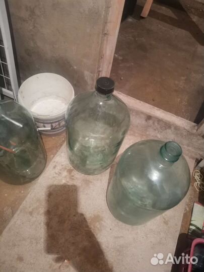 Бутыль 20 литров времен СССР-3 штуки