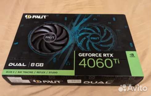Palit RTX 4060 Ti Dual Новая