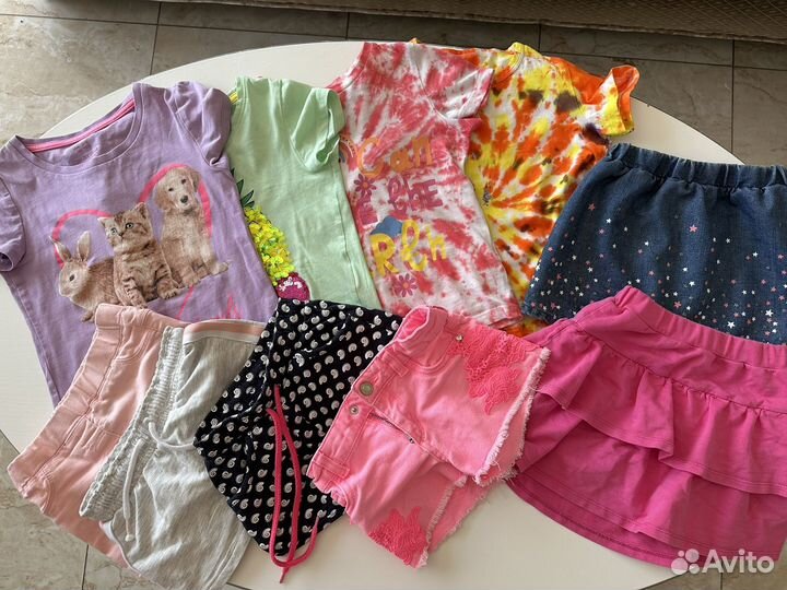 Вещи пакетом на девочку 3-4 года