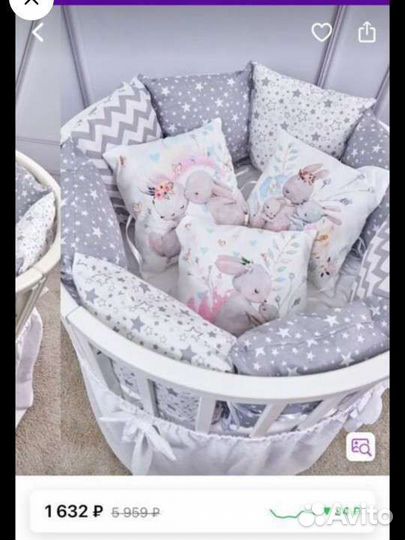 Бортикики в кроватку