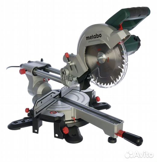 Торцовочная пила с протяжкой metabo
