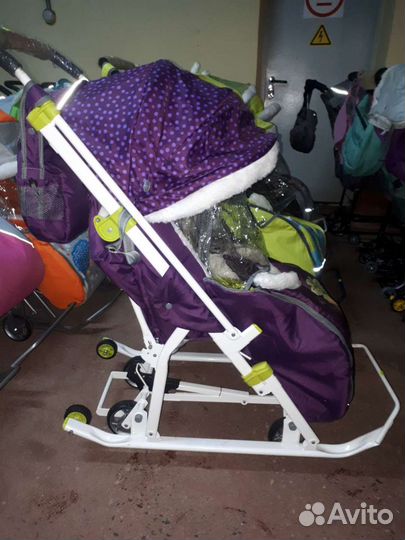 Санки коляска ника