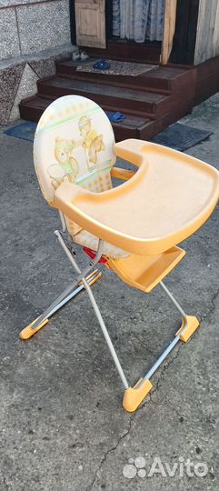 Коляска б/у, столик для кормления б/у