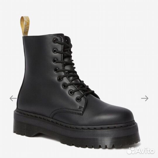 Ботинки Dr. Martens Jadon II Vegan Mono Black