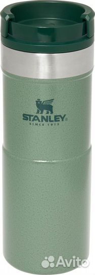Термокружка stanley Classic Neverleak 0.35L зелены