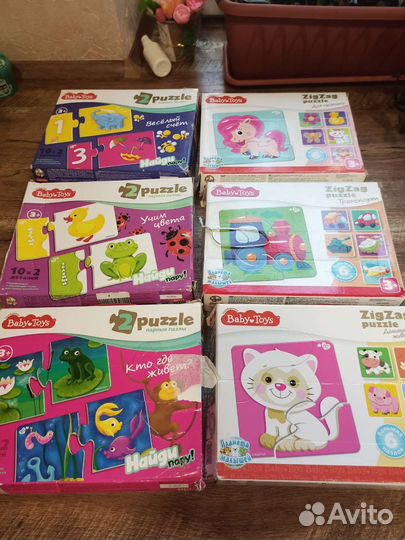Пазлы для детей baby toys