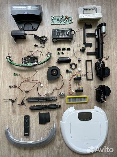 Запчасти для робота пылесоса iclebo omega