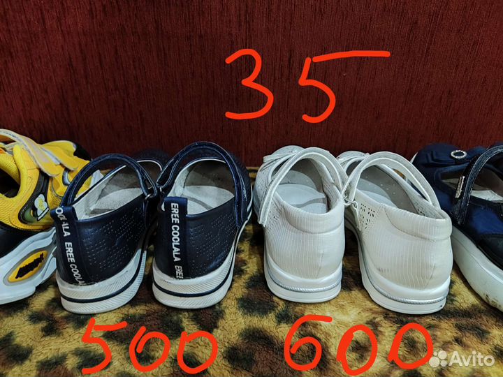 Обувь в школу 35р