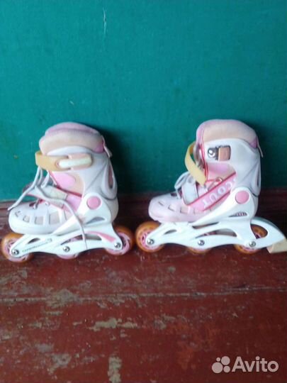Роликовые коньки детские раздвижные