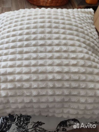 Подушка 50*50 +декоративная наволочка с замочком