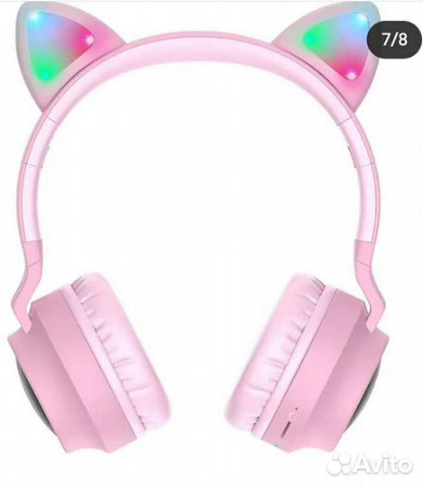 Беспроводные светящиеся наушники