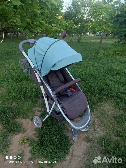 Коляска прогулочная Happy Baby Eleganza V2 Aqua