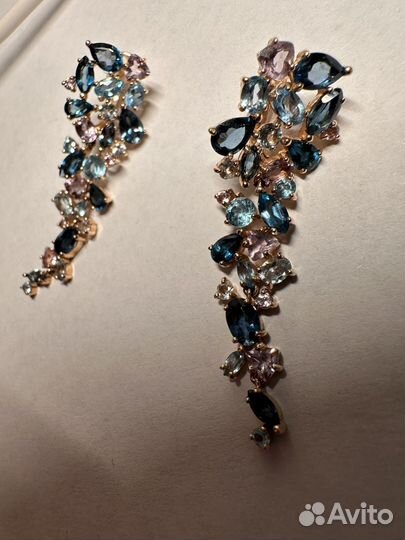 Золотые серьги