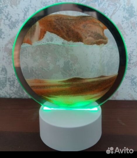 Светильник ночник лампа 3D картина Зыбучие Пески