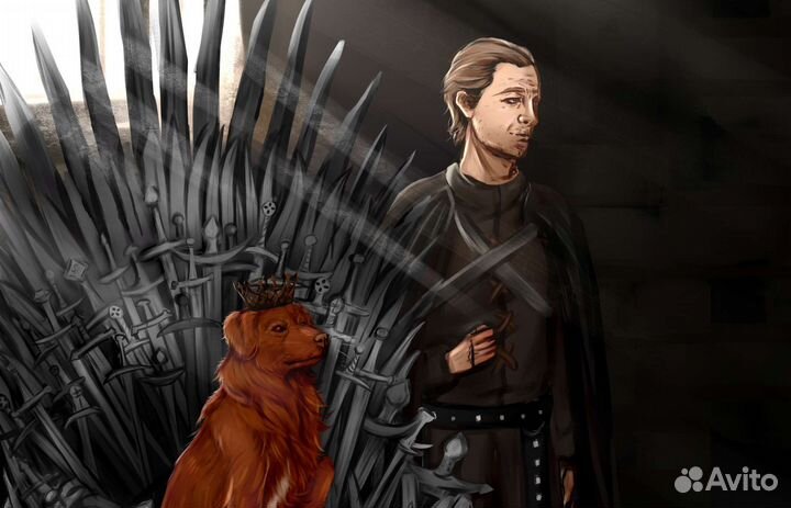 Портрет питомца на заказ