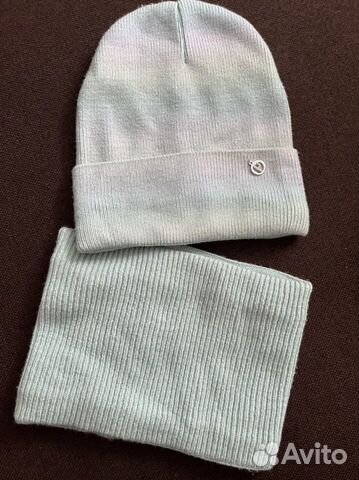 Комплект шапка и снуд