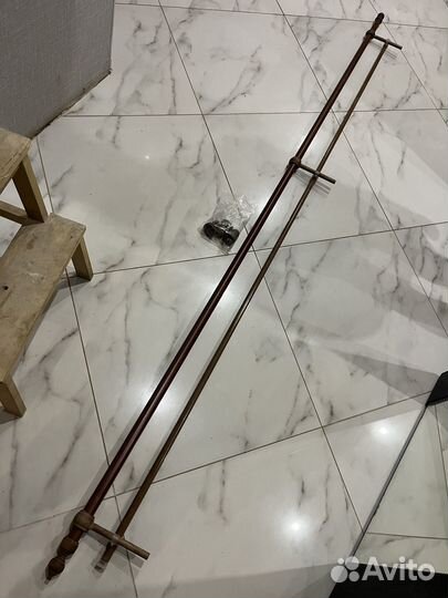 Карниз двухрядный 2,5м