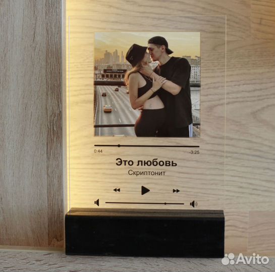 Оживающий подарок Музыка на стекле