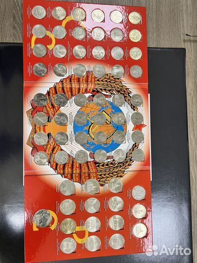 Набор юбилейных монет СССР