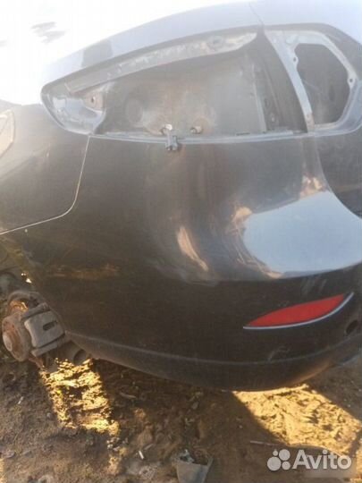 Бампер задний Renault Fluence 2011