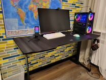 Стол madxracer gaming desk gtt13 carbon