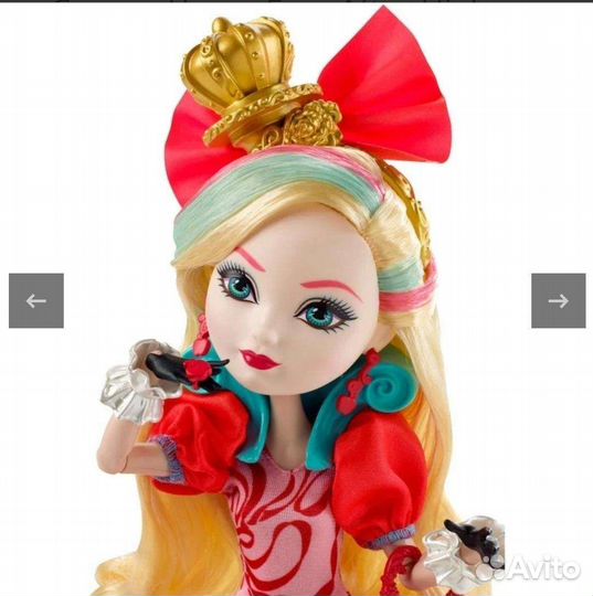 Платье для куклы Эппл Уайт