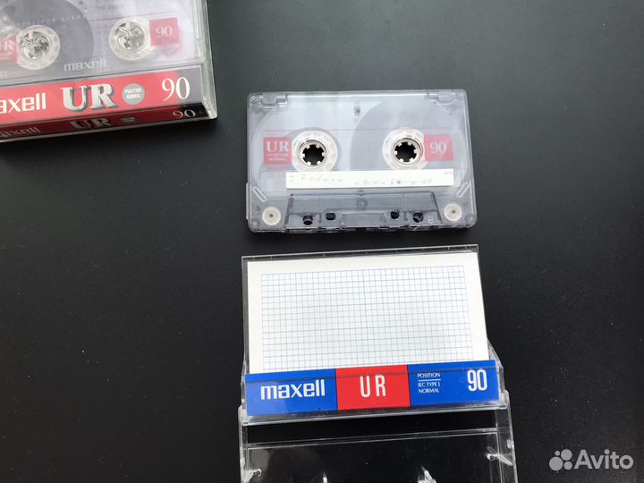 Аудиокассеты Sony EF 90, Fuji DR 90 и др