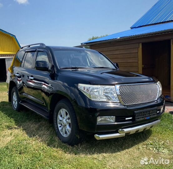 Защитные дуги бамперов Toyota LC 200