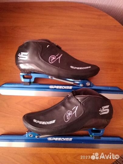 Конькобежные коньки р.38 (клапы)
