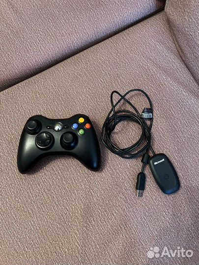 Геймпад xbox 360 беспроводной