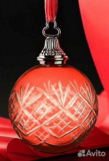 Набор елочных шаров цветное стекло