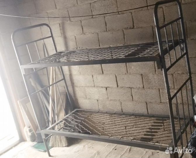 Кровать двухярусная армейская