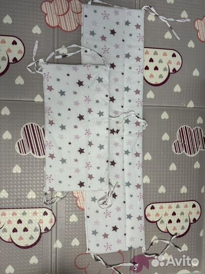 Бортики на детскую кроватку 120х60