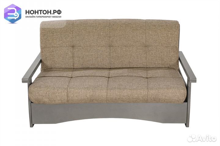 Диван Аккордеон Массив темно-бежевый