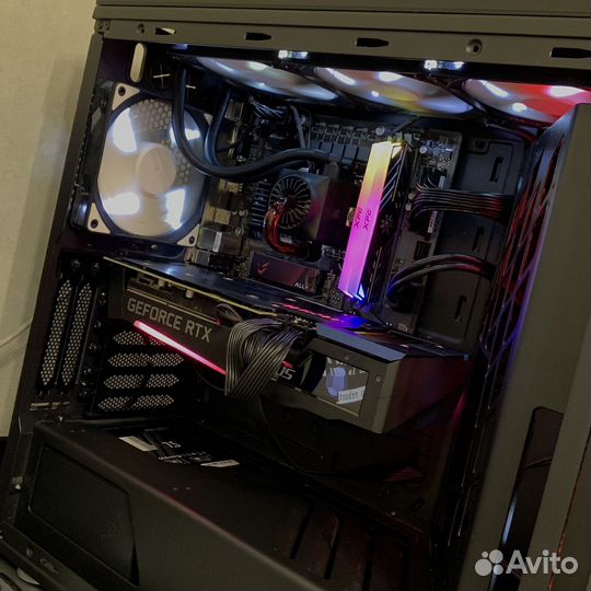 Игровой пк RTX 3070 Aorus + i5 12400 + 16gb