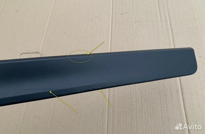 Молдинг двери задней левой X-trail T32