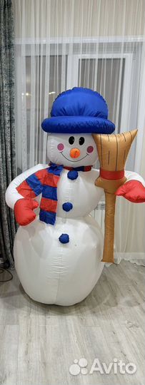 Снеговик надувной 180см