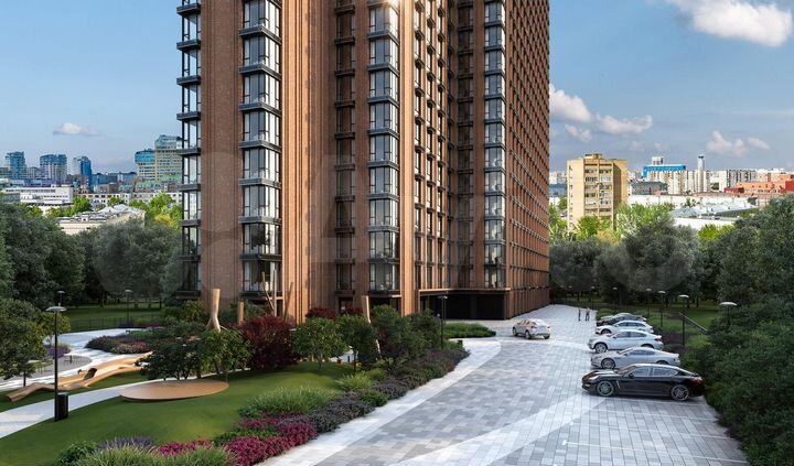 3-к. апартаменты, 59,4 м², 22/24 эт.