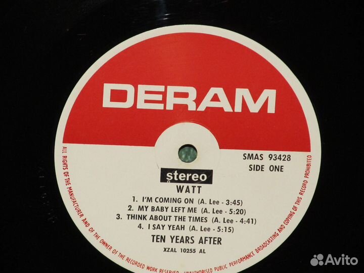 Ten Years After 1970 Watt