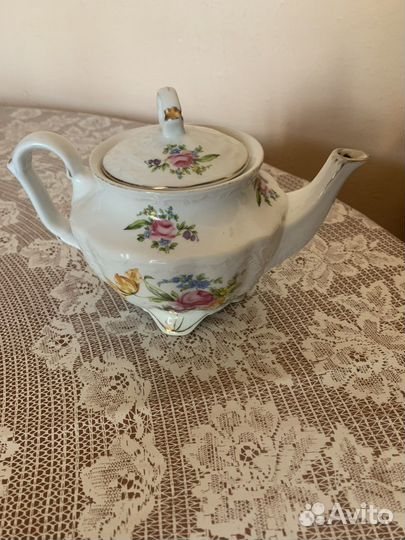 Заварочный чайник полевой цветок