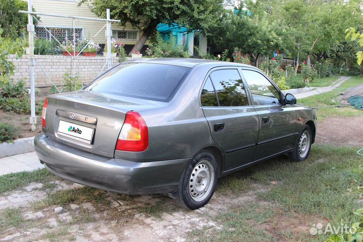 Hyundai Accent 1.5 AT, 2007, 202 500 км
