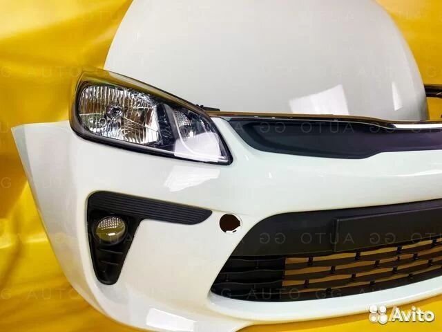 Фара Бампер Крыло Капот в Цвет для Kia Rio 2010-22
