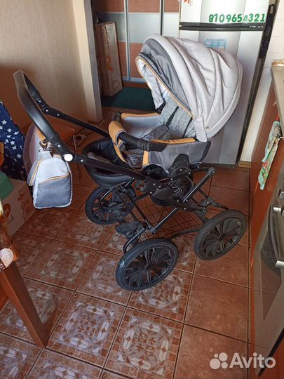 Коляска 2 в 1 Fabiо rant