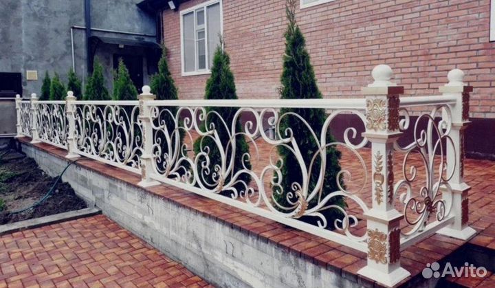 Перила кованые