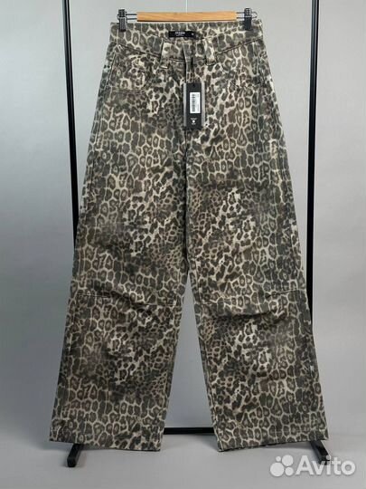 Джинсы Jaded London Faded Leopard