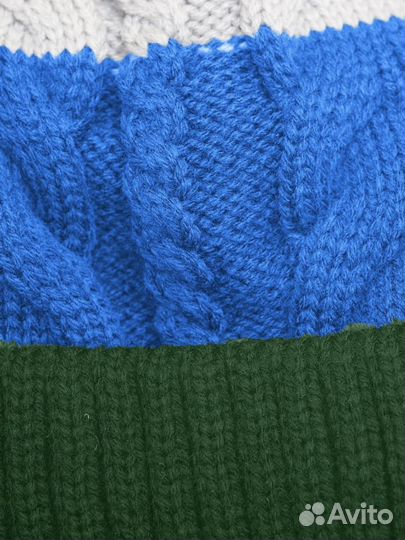 Комплект шапка и шарф для мальчика (новый)